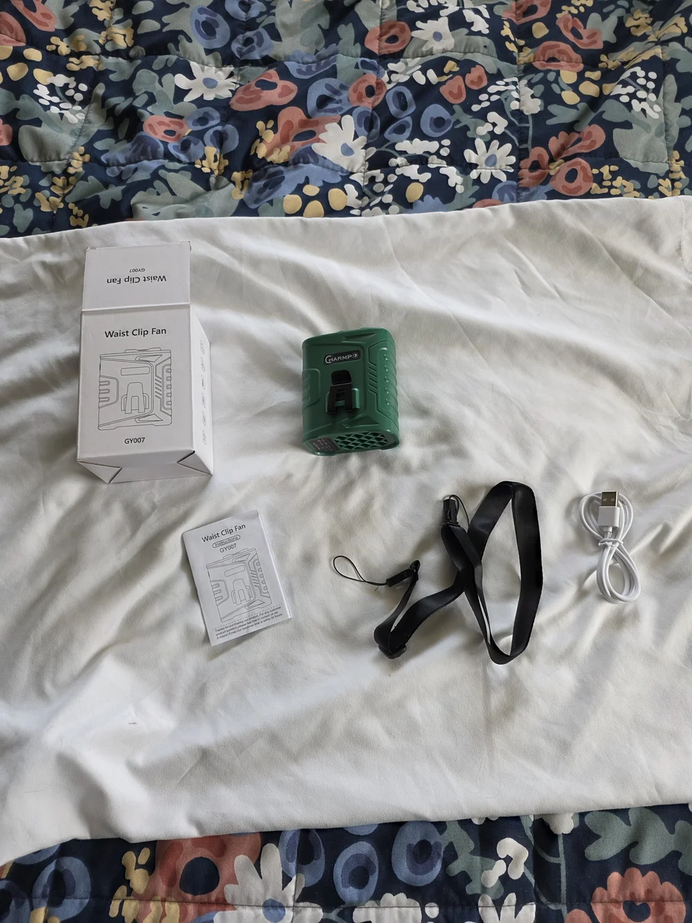 Green Portable Phone Accessory Case